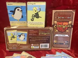 VINTAGE LEMONGRAB & GUNTER ADVENTURE TIME CARD WARS GAME 100% COMPLETE 1ST ED!!! - Image 3