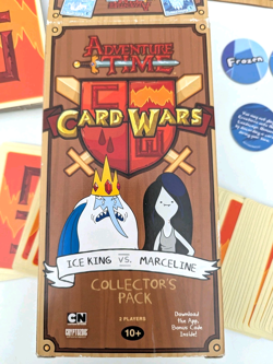 Adventure Time Card Wars Ice King vs Marceline Collectors Pack Complete 10+ - Image 2