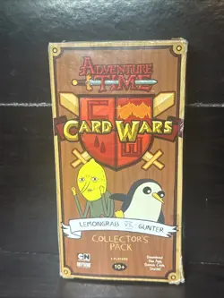 Adventure Time Card Wars Lemongrab vs Gunter Collectors Pack Complete Set - Image 1