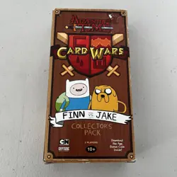 Adventure Time Card Wars Collectors Pack Finn vs Jake 2013 (Cards 95% complete) - Image 1