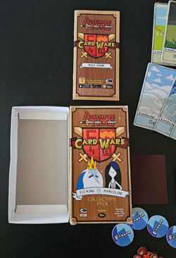 Adventure Time Card Wars Ice King vs. Marceline Collector's Pack COMPLETE! OOP - Image 5