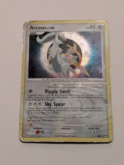 Arceus - AR5/9 - Holo Rare HP, English Pokemon Arceus DMG - Image 1