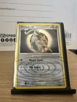 Arceus AR5 - Holo Rare Platinum - Pokemon TCG LP - Image 2