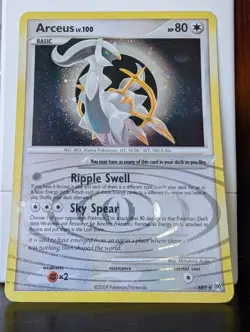 Arceus lv. 100 AR5 - Holo Rare Platinum 2009 Pokemon TCG LP - Image 1