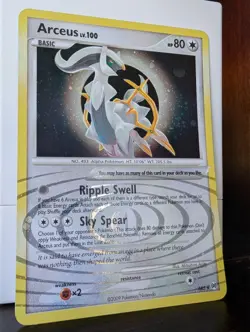 Arceus lv. 100 AR5 - Holo Rare Platinum 2009 Pokemon TCG LP - Image 2