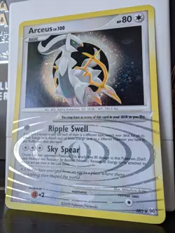 Arceus lv. 100 AR5 - Holo Rare Platinum 2009 Pokemon TCG LP - Image 3