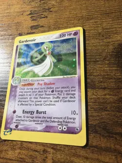 Pokemon Gardevoir EX TCG Reverse Holo Holo Rare Card 7/109 Ruby and Sapphire - Image 2