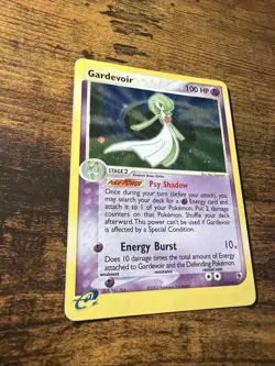 Pokemon Gardevoir EX TCG Reverse Holo Holo Rare Card 7/109 Ruby and Sapphire - Image 3