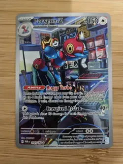 Porygon Z 214/182 Illustration Rare Paradox Rift Pokemon Card - Image 1
