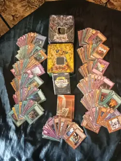 YU-GI-OH!CARDS 266 +2 X TINS +INSTRUCTIONS AND MAP SEE PICS FOR CONDITION - Image 1