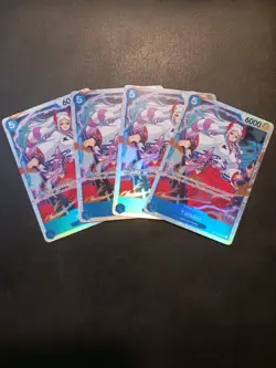 X4 One Piece Card Game TCG Yamato OP13-054 SR M/NM Condition - Image 1