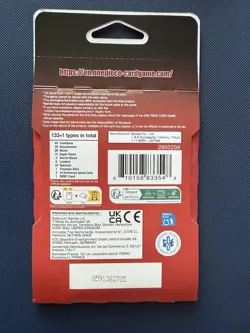 One Piece Card Game Carrying On His Will Booster Sleeve OP13 English Edition New - Image 2