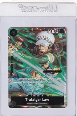 Trafalgar Law - P-038 (CS 2024 Event Pack Finalist) - One Piece Promotion Cards - Image 1