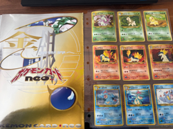 Pokemon TCG Neo Genesis Premium File 1 - Folder 9 Card Set Japanese - US Seller - Image 1