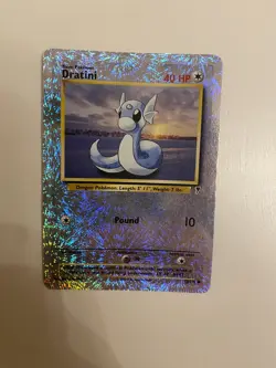 Pokemon TCG Dratini 72/110 Legendary Collection 2002 Reverse Holo Card - Image 1