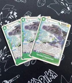 One Piece Card Game Spotted Neptunian OP11-036 Common Playset X 3 - Image 1