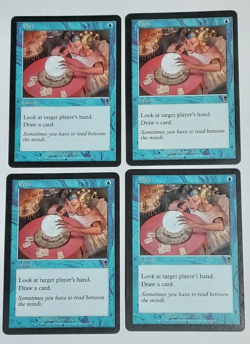 Peek x4 Playset | Odyssey | NM | MTG Classic Blue Cantrip - Image 1