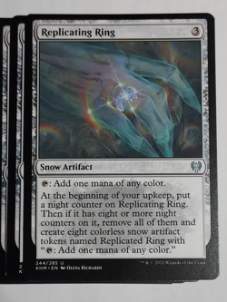 Replicating Ring Playset x4 | Kaldheim | Snow Artifact | MTG | NM - Image 4