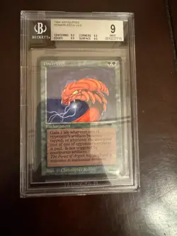 MTG Antiquities Powerleech BGS 9.0 Mint Magic The Gathering Graded - Image 1