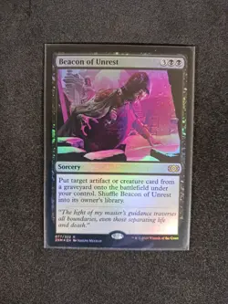 Double Masters 2x Beacon of Unrest (077) foil NM - Image 1