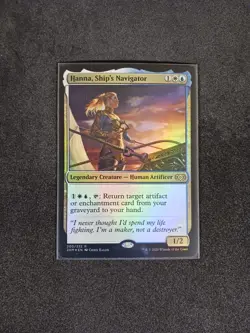 Double Masters 2x Hanna, Ship's Navigator (200) NM foil - Image 1