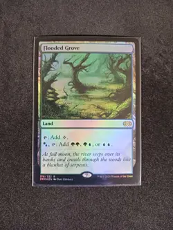 Double Masters Flooded Grove (318) NM foil - Image 1