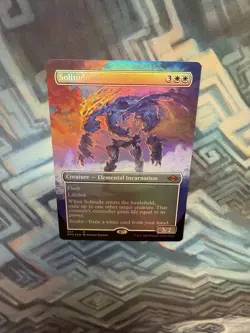 Borderless Foil Solitude Modern Horizons 2 - Indentations Please See All Photos - Image 4