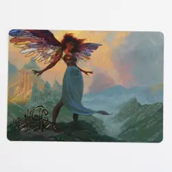 Glasswing Grace 19/54 - MTG - MH3 Artist Series - NM Gold Stamp - Image 1
