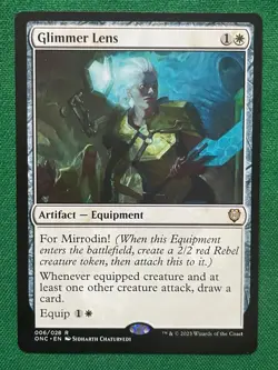 Glimmer Lens R Commander: Phyrexia: All Will Be One 6 NM - Image 1