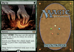 Magic the Gathering -MTG- Dig Up - Image 1