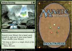 Magic the Gathering -MTG- Sylvan Scrying - Image 1