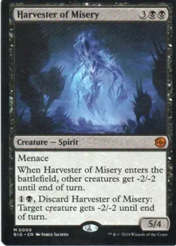 MTG: Outlaws of Thunder Junction: Big Score: Harvester of Misery: LP Condition - Image 1