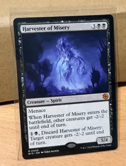 Harvester of Misery : MTG / Outlaws of Thunder Junction: The Big Score #0009 NM - Image 1