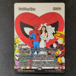 Wizards Wedding Ring Marvel Spider-Man 0007 Artifact White Regular 2025 - Image 1