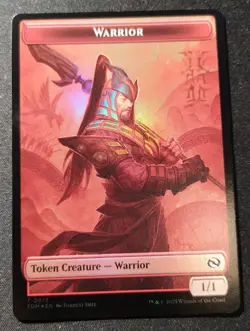 Warrior / Dragon Token - Foil - TDM - MTG - EN - NM - 0013/0011 - Image 1