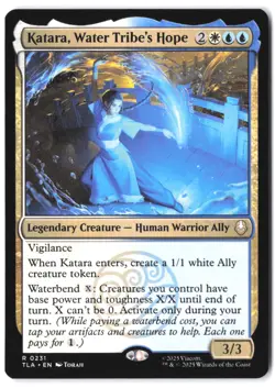 Katara, Water Tribe's Hope 231 MTG Avatar TLA NM - Image 1