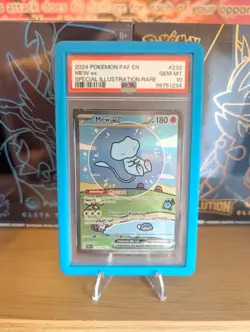 Mew Ex 232/091 - Paldean Fates - "Bubble Mew" PSA 10 GEM MT - Pokemon TCG - Image 1