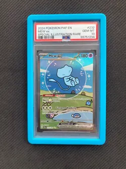 Mew Ex 232/091 - Paldean Fates - "Bubble Mew" PSA 10 GEM MT - Pokemon TCG - Image 1