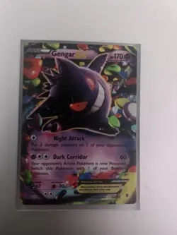 👻Pokemon👻 TCG Gengar EX 34/119 Ultra Rare Holo XY Phantom Forces - Image 1