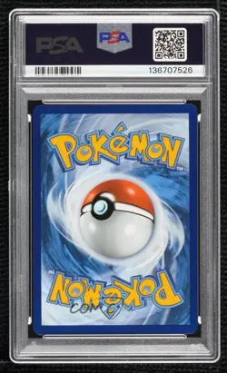 Team Rocket's Mewtwo ex (Team Rocket Fall 2025 Tin) Pokemon Black Star PSA 9 - Image 2