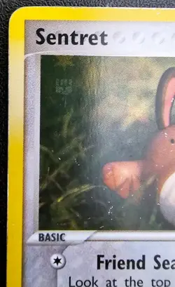 Pokemon Sentret 75/109 MP Reverse Holo Stamped Ruby and Sapphire 2004 - Image 2