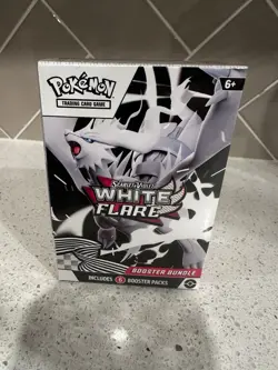 Pokemon TCG Scarlet & Violet White Flare Booster Bundle Factory Sealed 6 Packs - Image 1