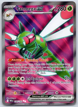 Yanmega ex 206/182 (NM) - SV10: Destined Rivals - Ultra Rare - Pokemon TCG - Image 1