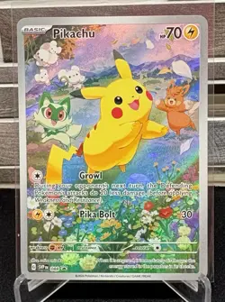 Pokemon TCG PIKACHU SVP 088 Scarlet & Violet Full Art Promo Black Star Promo - Image 1