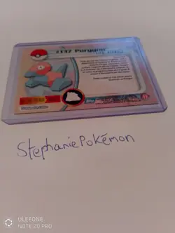 Pokemon Topps Tv Animation Edition Spanish Porygon #137 Mint Pack Fresh - Image 4