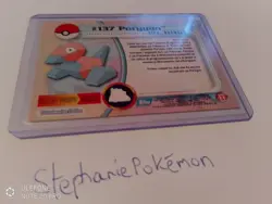 Pokemon Topps Tv Animation Edition Spanish Porygon #137 Mint Pack Fresh - Image 5