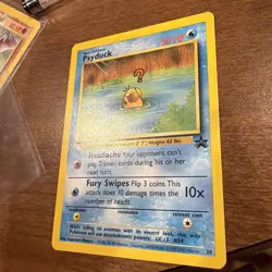 Pokemon Psyduck BLACK STAR 20 - WOTC PROMO - League 2000 LP Vintage - Image 3