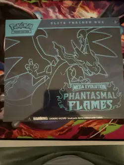 Pokemon Mega Evolution Phantasmal Flames Elite Trainer Box ETB Sealed - Image 1