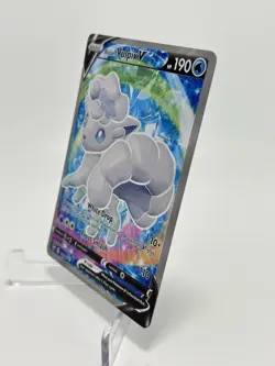 ALOLAN VULPIX V 173/195 | Silver Tempest | Full Art | Pokemon TCG NM/M - Image 4