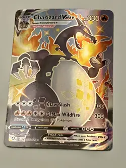 Pokemon TCG Shiny Charizard VMAX Shining Fates SV107/SV122 - Image 1